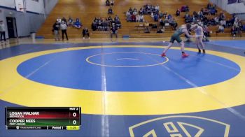 126 lbs Quarterfinal - Logan Malnar, Bremerton vs Cooper Nees, Port Angles