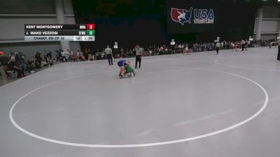 120 lbs Champ. Rd Of 32 - Kent Montgomery, Moen Wrestling Academy vs J. Mako Vezzosi, Shore Thing Wrestling Club
