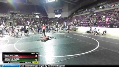 68-69 lbs Round 2 - Brody Spencer, Olympian Wrestling vs Isaac Beltran, Betterman Elite Wrestling