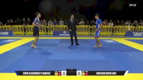 Jonathan Quero-Ruiz vs David Aleksander Yi Sanchez 2025 Pan IBJJF Jiu-Jitsu No-Gi Championship