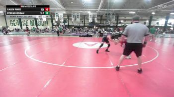 127 lbs Rr Rnd 2 - Calen Rhee, FCA Wrestling vs Stefan Organ, VA Patriots