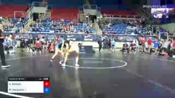 100 lbs Consi Of 16 #2 - Annika Cottam, Illinois vs Mia Hargrove, Colorado