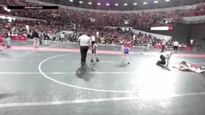 64 lbs Quarterfinal - John Reimer, Team Nazar Training Center vs Carson Hebel, Denmark Youth Wrestling