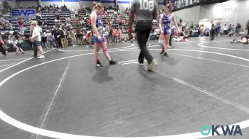 125/135 lbs Consolation - Sloane Lang, Choctaw Ironman Youth Wrestling vs Swayze Lang, Choctaw Ironman Youth Wrestling