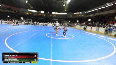 138 lbs Quarterfinal - Hayden Smith, Mountain View Marana vs Danica Smith, Mountain Ridge