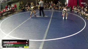 100 lbs Round 1 (6 Team) - Carter Block, Kansas Python vs Connor Anderson, North Dakota 2