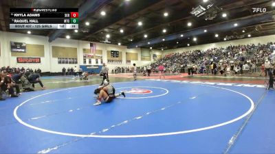 125 Girls Cons. Round 2 - Khyla Adams, Scripps Ranch vs Raquel Hall, Mt Carmel