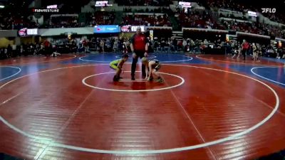 50 lbs Cons. Round 4 - Caige Berens, Shepherd Wrestling Club vs Teagen Walston, Team Champs