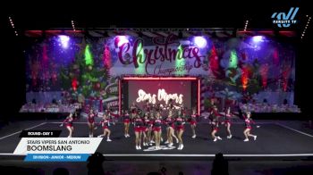 Stars Vipers - San Antonio - Boomslang [2023 L4 Junior - Medium Day 1] 2023 Spirit Celebration Christmas Grand Nationals