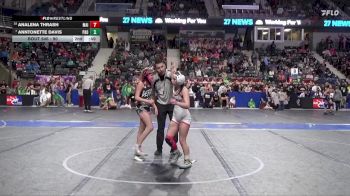 95 lbs Cons. Round 1 - Elizabeth McPherson, Ogden`s Outlaws vs Joella Irwin, Wichita Wrestling Club