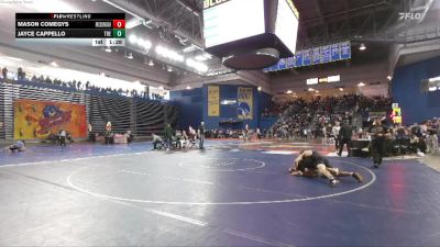 138 lbs Champ. Round 1 - Jayce Cappello, Toms River East vs Mason Comegys, McDonogh