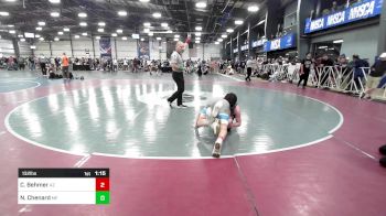 132 lbs Round Of 128 - Carty Behmer, AZ vs Nicholas Chenard, ME