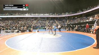 1A/2A 175 Cons. Round 1 - Nate Poplin, South Stanly High School vs Brendan Ganzert, John A. Holmes High School