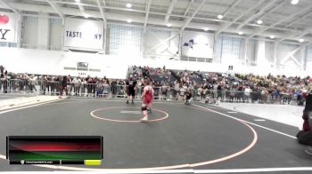 82-88 lbs Cons. Round 1 - Aspen Gillette, Purple Eagles Wrestling vs Charli Martin, Journeymen Wrestling Club