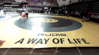 157 lbs Consi Of 16 #1 - George Emendorfer, Baylor School vs Aiden Crott, Brooks School