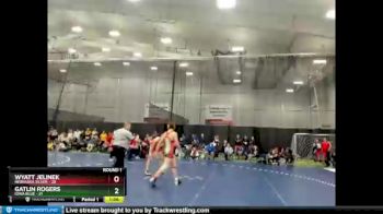 145 lbs Round 1 (6 Team) - Gatlin Rogers, Iowa Blue vs Wyatt Jelinek, Nebraska Silver
