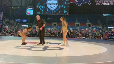 115 lbs Champ. Rd Of 64 - Lily Baker, WI vs Hannah Naccarati-Cholo, AZ