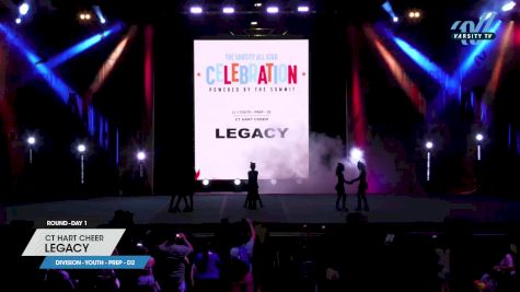 CT HART CHEER - Legacy [2023 L1.1 Youth - PREP - D2 Day 1] 2023 The Celebration powered by The Summit