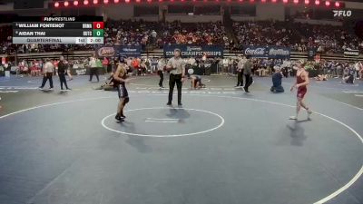 D 1 106 lbs Quarterfinal - William Fontenot, Brother Martin vs Aidan Thai, Dutchtown