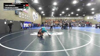 132 lbs Cons. Round 4 - Ivan Nameesai, McLane vs Jaylen De La Cueva, R.F. Kennedy