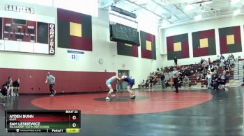150 lbs Round 1 - Sam Leskiewicz, Willoughby South High School vs Ayden Bunn, Ellet