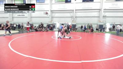 146 lbs Consi Of 16 #2 - Erich Zwicker, OH vs Blake Murdock, KY