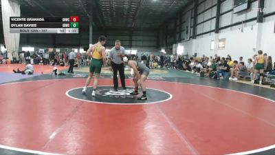 157 lbs Champ. Round 2 - Vicente Granada, Great Neck Wrestling Club vs Dylan Davies, Great Bridge Wrestling Club