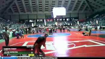 3 lbs Quarterfinal - Jacob Hamilton, LaFayette vs Carson Farist, Gilmer