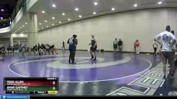 285 lbs Round 3 (10 Team) - Todd Allen, Medina Buckeye Ohio vs Amar Gaffney, Terre Haute Blue