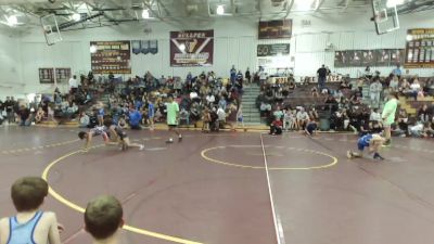 67 lbs Semifinal - Journiee Zuniga, Toppenish USA Wrestling Club vs Carter Chouinard, Washington