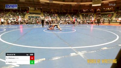 100 lbs Round Of 16 - Camila Malave, Seymour Youth Wrestling Club vs Chloe Kelly, Hennessey Takedown Club