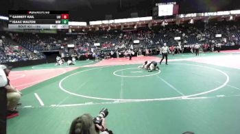 164 lbs Cons. Round 2 - Garrett Kail, LABA vs Isaac Walton, WHW1