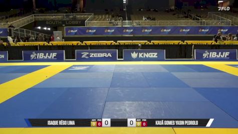 Isaque Rêgo Lima vs Kauã Gomes Yasin Pedrolo 2026 Pan Jiu Jitsu IBJJF Championship