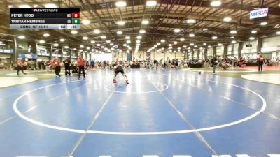 138 lbs Consi Of 16 #1 - Peter Htoo, NC vs Tristan Hembree, GA