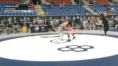 126 lbs Champ. Rd Of 128 - Derion Williams, Ohio vs Kyan Patton, Arkansas