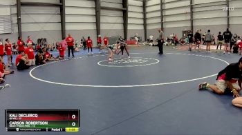 95 lbs Semis & 1st Wrestleback (8 Team) - KALI DECLERCQ, ISI WC vs Carson Robertson, Beast Mode Pink