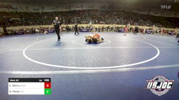 112 lbs Round Of 16 - Eli Berry, D3 Wrestling Cluib vs Braden Perez, Owasso Takedown Club