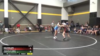 146 lbs Round 2 (4 Team) - Makayla Liska, Female Elite Wrestling vs Ava Phillips, Minnesota Storm 2