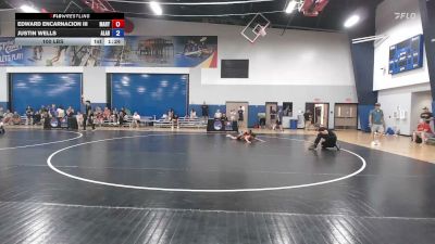 100 lbs Edward Encarnacion III, Maryland vs Justin Wells, Alabama