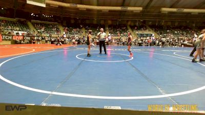 82 lbs Round Of 16 - Breea Florez, HURRICANE WRESTLING ACADEMY vs Markee Gomez, Sebolt Wrestling Academy