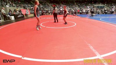 102 lbs Round Of 16 - Averie Olvera, Threestyle vs Paityn McCann, Lady Outlaw Wrestling Academy