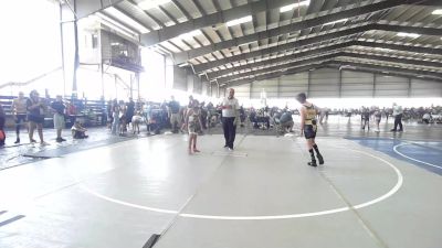 81 lbs Consolation - Angel Munoz, Stout Wr Acd vs Jace Lopez, NM Gold