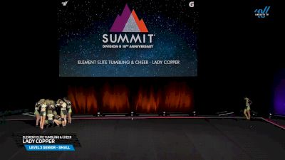 Element Elite Tumbling & Cheer - LADY COPPER [2025 L3 Senior - Small Prelims] 2025 The D2 Summit