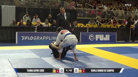 Rávila Ramos De Campos vs Tianna Dayne Cook 2025 Pan Jiu Jitsu IBJJF Championship