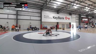 79 kg Cons. Round 4 - Connor O'Donnell, Bears Regional Training Center vs Aiden Brosinski, Burg Training Center