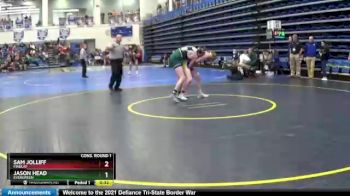 165 lbs Cons. Round 1 - Sam Jolliff, FINDLAY vs Jason Head, EVERGREEN