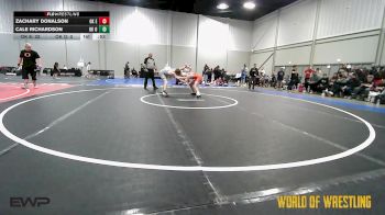 120 lbs Quarterfinal - Zachary Donalson, OK Elite 14U 1 vs Cale Richardson, OK Outlaws 14U