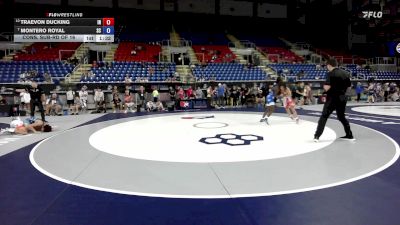 113 lbs Cons. Sub-rd Of 16 - Traevon Ducking, IN vs Montero Royal, SC
