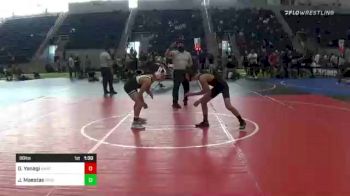 88 lbs Rr Rnd 2 - Garrett Yanagi, Unaffiliated vs Josiah Maestas, Pride WC