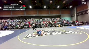 157 lbs Champ. Round 1 - Maximus Fausto, Perry vs Michael Riordan, Moapa Valley